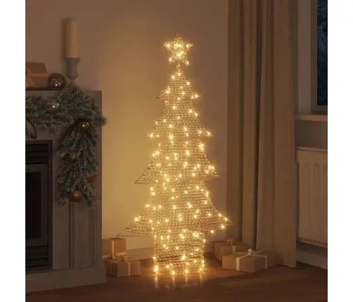 Kalėdų Eglutė Su 160 Led Šilta Balta 150 Cm Pet