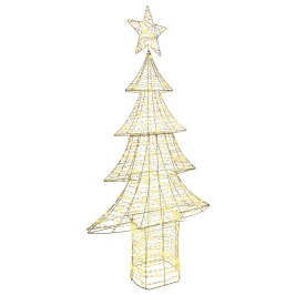 Ziemassvētku Eglīte Su 240 Led Silti Balta 180 Cm Pet Vidaxl