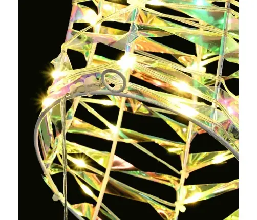 Ziemassvētku Ziemeļbriedis Ar Kamanām Silti Balta 60 Cm Pet Vidaxl