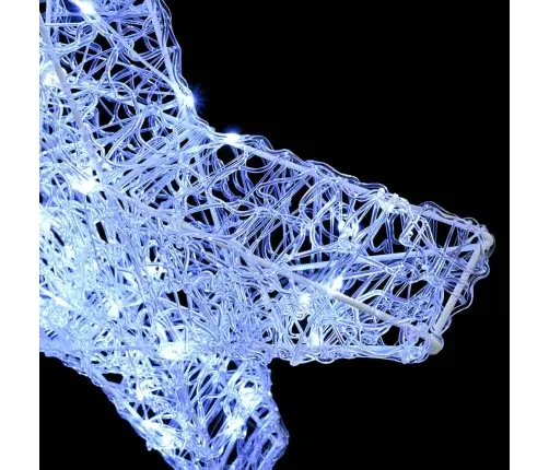 3D Täht Koos 50 Led-Iga Külm Valge 55 X 53.5 X 10 Cm Akrüül 3D Täht Koos 50 Led-Iga Külm Valge 55 X 53.5 X 10 Cm Akrüül
