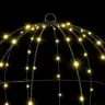 Pall Koos 160 Led-Iga Soe Valge 50 Cm Metall