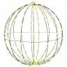 Bumba Su 192 Led Silti Balta 60 Cm Metāla Vidaxl