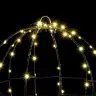 Dovana Su 192 Led 2 Pcs Šilta Balta 30 Cm Metalas Dovana Su 192 Led 2 Pcs Šilta Balta 30 Cm Metalas