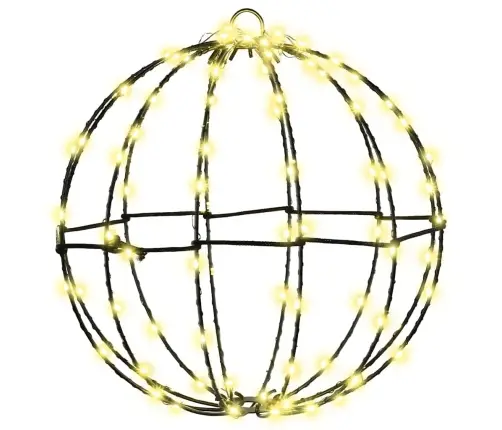 Dovana Su 192 Led 2 Pcs Šilta Balta 30 Cm Metalas Dovana Su 192 Led 2 Pcs Šilta Balta 30 Cm Metalas