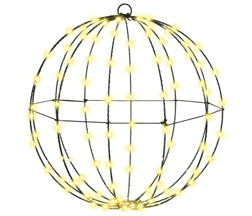 Bumba Su 192 Led 2 Pcs Silti Balta 40 Cm Metāla Vidaxl