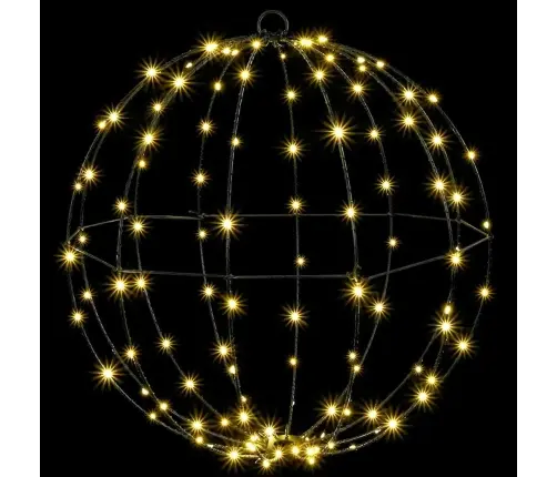 Bumba Su 320 Led 2 Pcs Silti Balta 50 Cm Metāla Vidaxl