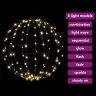 Bumba Su 320 Led 2 Pcs Silti Balta 50 Cm Metāla Vidaxl