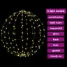 Bumba Su 384 Led 2 Pcs Silti Balta 60 Cm Metāla Vidaxl