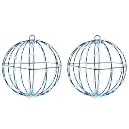 Pall Koos 192 Led-Iga 2 Pcs Külm Valge 30 Cm Metall