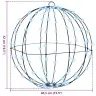 Pall Koos 192 Led-Iga 2 Pcs Külm Valge 40 Cm Metall