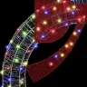 Küünlapärg Led -Ribatuledega Mitmevärviline 75 Cm Akrüül