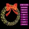 Vainags Su 150 Led Silti Balta 120 Cm Rotangpalma Vidaxl