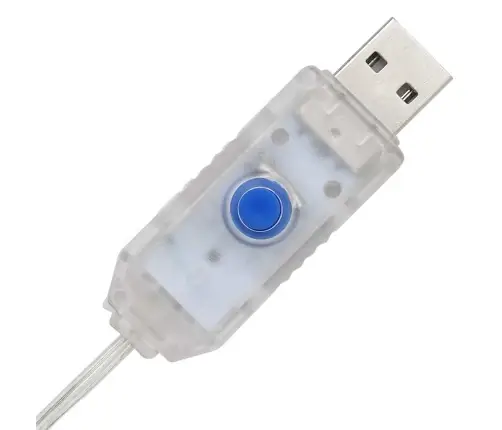 Led Elniai Su 40 Led 2 Pcs Šilta Balta Pet