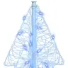 Ziemassvētku Eglīte Su 160 Led Zila 150 Cm Akrils Vidaxl