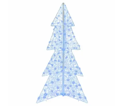 Ziemassvētku Eglīte Su 160 Led Zila 150 Cm Akrils Vidaxl