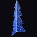 Ziemassvētku Eglīte Su 160 Led Zila 150 Cm Akrils Vidaxl