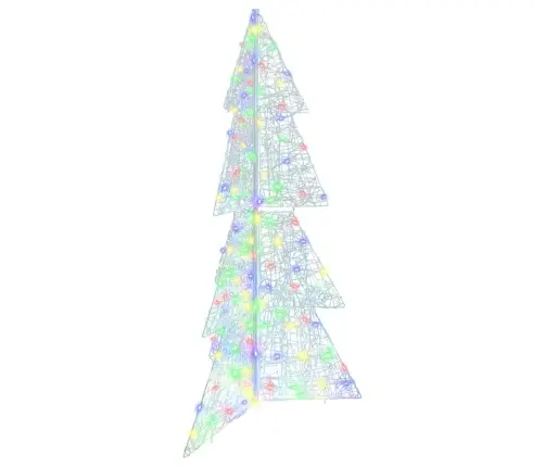 Kalėdų Eglutė Su 160 Led Įvairiaspalvis 150 Cm Akrilas