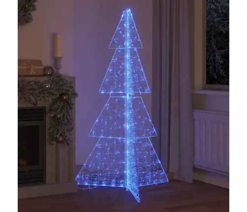 Ziemassvētku Eglīte Su 240 Led Zila 180 Cm Akrils Vidaxl
