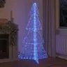 Ziemassvētku Eglīte Su 240 Led Zila 180 Cm Akrils Vidaxl