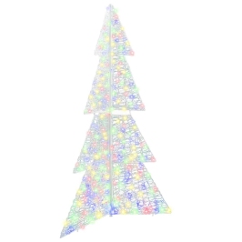 Ziemassvētku Eglīte Su 240 Led Daudzkrāsains 180 Cm Akrils Vidaxl