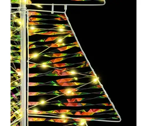 Ziemassvētku Eglīte Su 100 Led Silti Balts 120 Cm Pet Vidaxl