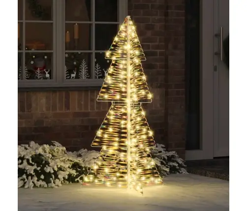 Ziemassvētku Eglīte Su 160 Led Silti Balts 150 Cm Pet Vidaxl