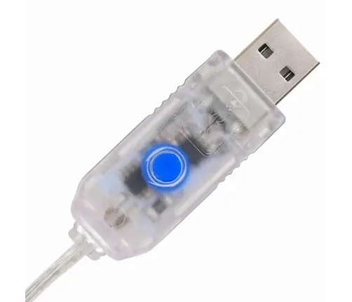 Jõulupuu Koos 240 Led-Iga Soe Valge 180 Cm Pet