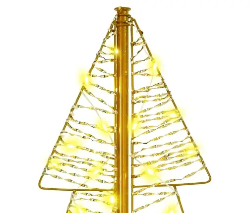 Ziemassvētku Eglīte Su 100 Led Silti Balts 120 Cm Pet Vidaxl