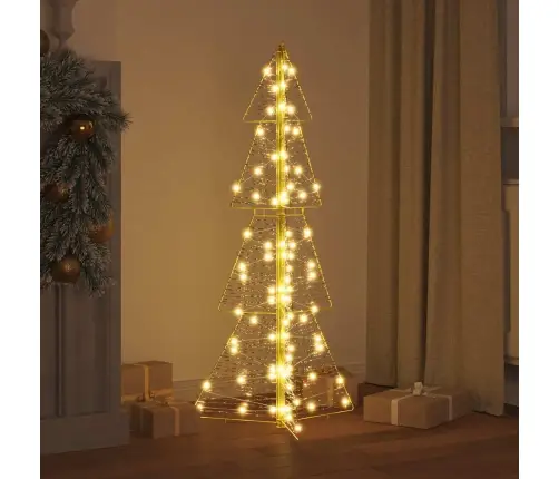 Ziemassvētku Eglīte Su 100 Led Silti Balts 120 Cm Pet Vidaxl