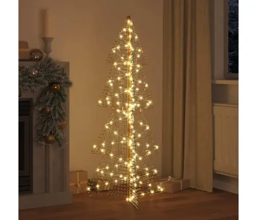 Kalėdų Eglutė Su 160 Led Šilta Balta 150 Cm Pet