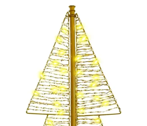 Ziemassvētku Eglīte Su 240 Led Silti Balts 180 Cm Pet Vidaxl