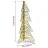 Ziemassvētku Eglīte Su 160 Led Silti Balts 150 Cm Rotangpalma Vidaxl
