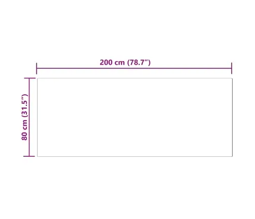 Mākslīgā Aitu Vilna Paklājs Balts 80 X 200 Cm Poliesters Vidaxl