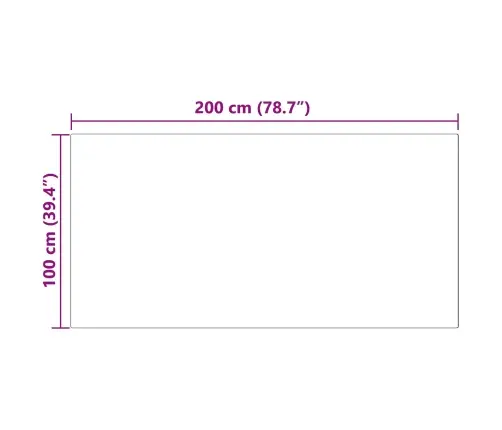 Mākslīgā Aitu Vilna Paklājs Balts 100 X 200 Cm Poliesters Vidaxl