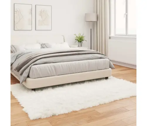 Faux Lambanaha Vaip Tafalla Valge 140 X 200 Cm Polüester