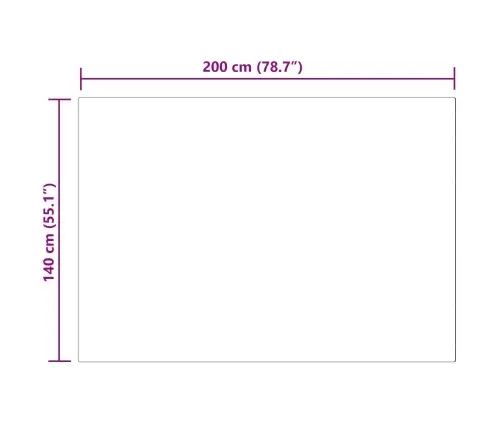 Faux Lambanaha Vaip Tafalla Valge 140 X 200 Cm Polüester