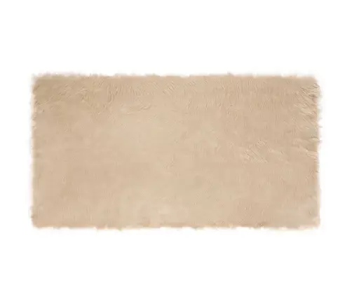 Faux Lambanaha Vaip Tafalla Beež 60 X 110 Cm Polüester