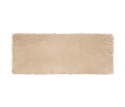 Faux Lambanaha Vaip Tafalla Beež 80 X 200 Cm Polüester