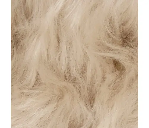 Faux Lambanaha Vaip Tafalla Beež Ø 120 Cm Polüester