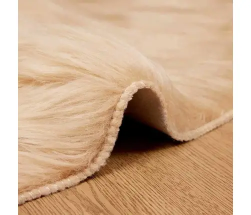 Vale Umbes Vaip Beež 160 X 160 Cm Polüester