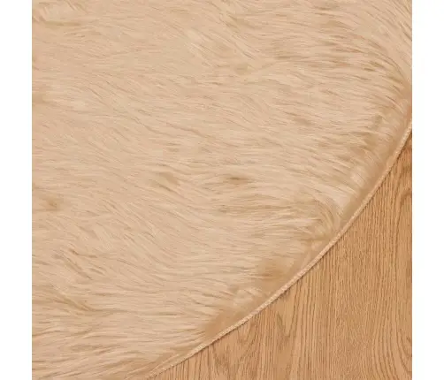 Vale Umbes Vaip Beež 160 X 160 Cm Polüester