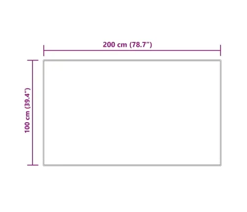 Mākslīgā Aitu Vilna Paklājs Krēmkrāsa 100 X 200 Cm Poliesters Vidaxl