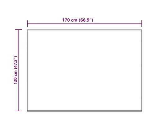 Faux Lambanaha Vaip Tafalla Cream 120 X 170 Cm Polüester