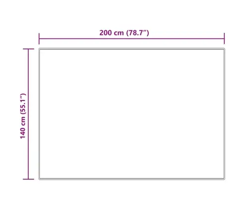 Faux Lambanaha Vaip Tafalla Cream 140 X 200 Cm Polüester