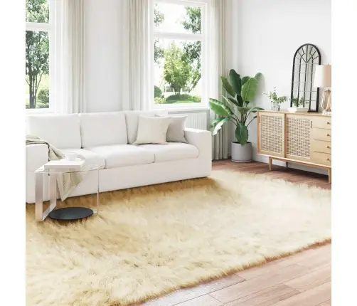 Faux Lambanaha Vaip Tafalla Cream 200 X 280 Cm Polüester