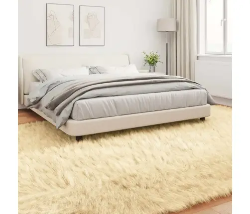 Faux Lambanaha Vaip Tafalla Cream 200 X 280 Cm Polüester