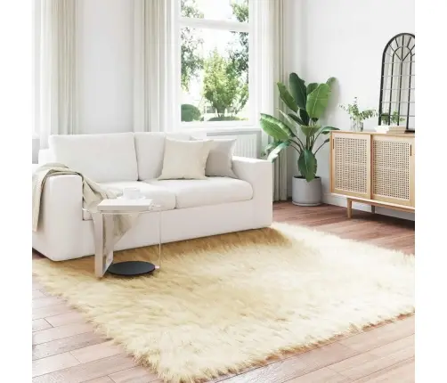 Dirbtinio Avikailio Kilimas Tafalla Kreminė 240 X 240 Cm