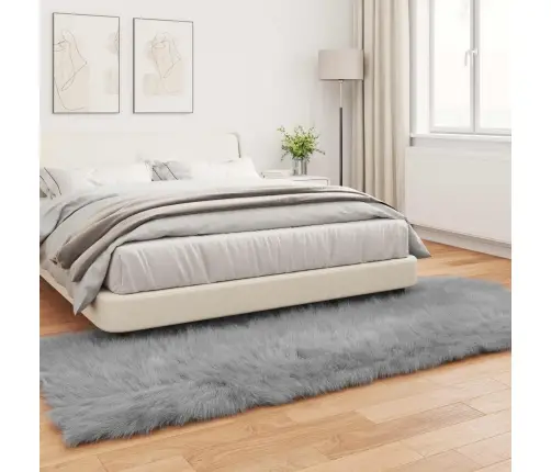 Dirbtinio Avikailio Kilimas Tafalla Pilka 80 X 250 Cm