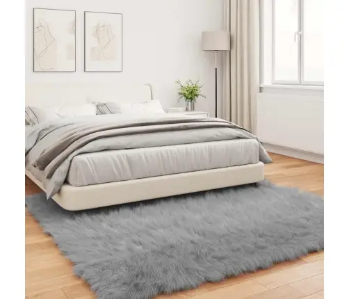 Dirbtinio Avikailio Kilimas Tafalla Pilka 200 X 200 Cm