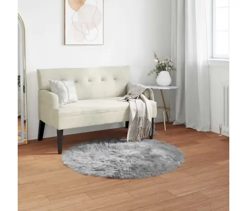 Faux Lambanaha Vaip Tafalla Hall Ø 80 Cm Polüester